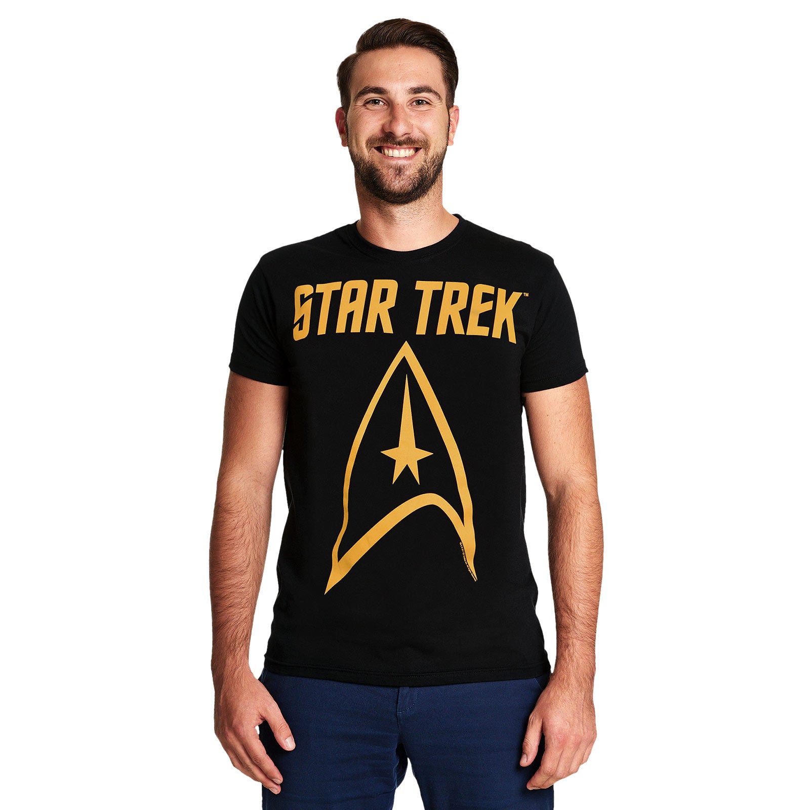 Imagen del producto Star Trek - Camiseta con logo negra