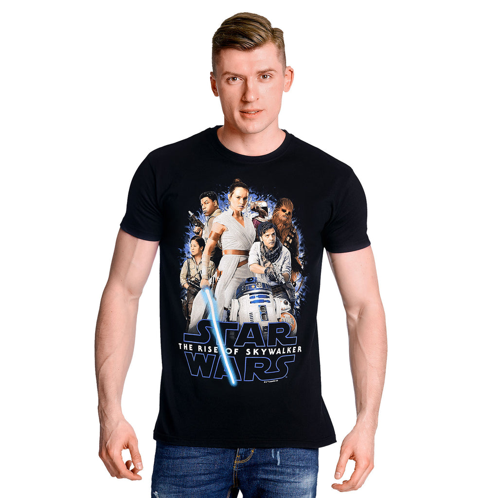 Imagen del producto Star Wars - The Rise of Skywalker Collage Camiseta negra