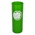 Imagen del producto Hulk - Vaso verde con logo de puño