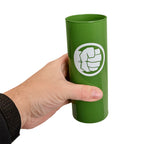 Imagen del producto Hulk - Vaso verde con logo de puño