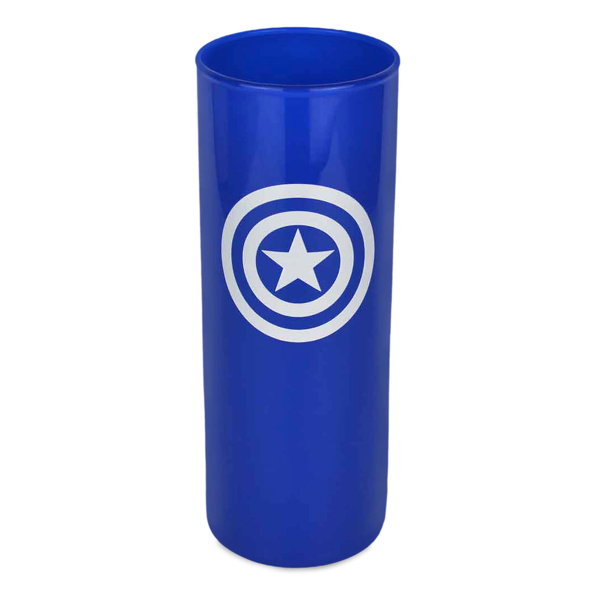 Imagen del producto Capitán América - Vaso con logotipo de escudo azul