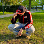 Imagen del producto Gorra de béisbol Marvel Comics negro-rojo