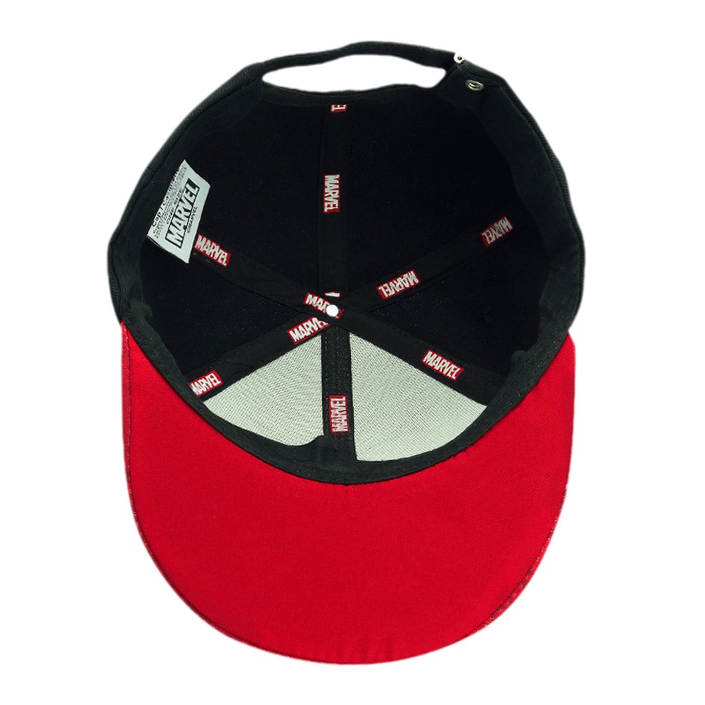 Imagen del producto Gorra de béisbol Marvel Comics negro-rojo