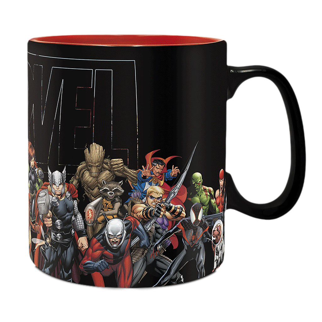 Imagen del producto Marvel - Taza de efecto térmico de Héroes