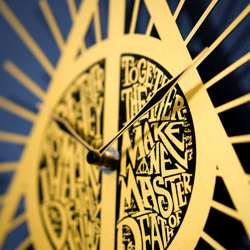 Product image Harry Potter - Deathly Hallows Wall Clock