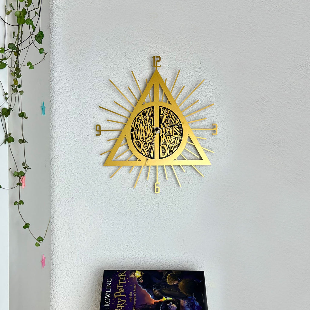 Imagen del producto Harry Potter - Reloj de Pared Reliquias de la Muerte