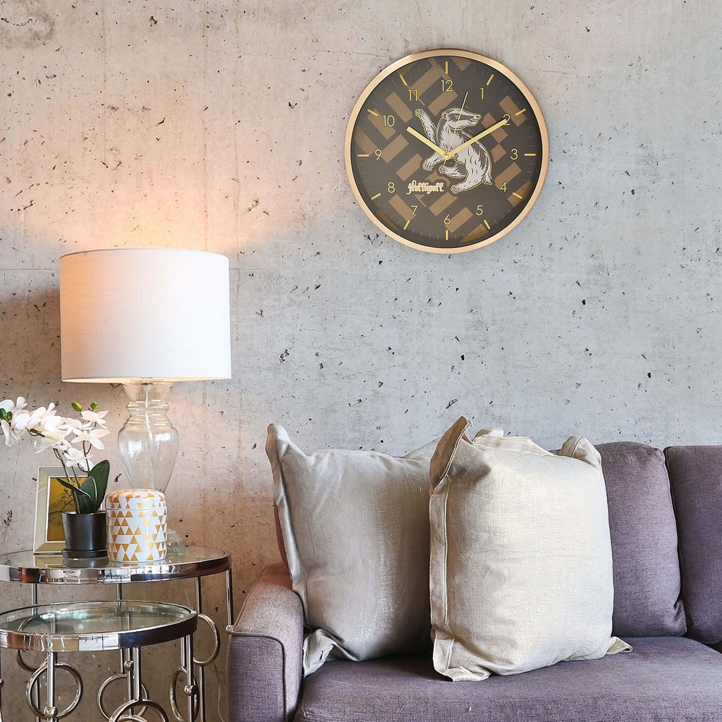 Imagen del producto Harry Potter - Reloj de pared Hufflepuff
