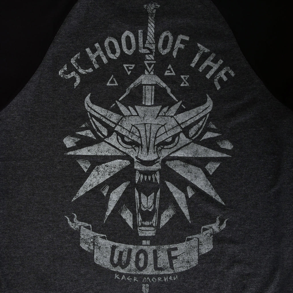 Imagen del producto Witcher - Camiseta gris de la Escuela del Lobo
