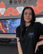 Imagen del producto Witcher - Geralt Carnicero de Blaviken Camiseta que brilla en la oscuridad negro