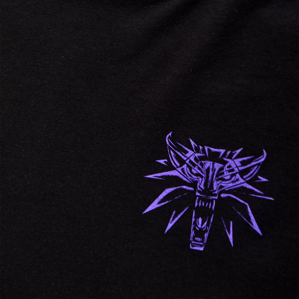 Imagen del producto Witcher - Geralt Carnicero de Blaviken Camiseta que brilla en la oscuridad negro