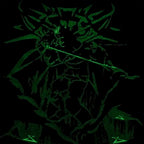 Imagen del producto Witcher - Geralt Carnicero de Blaviken Camiseta que brilla en la oscuridad negro