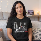 Imagen del producto Camiseta Houston Tenemos un Problema para Fans de Star Wars negra