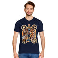 Imagen del producto Kingdom Hearts - Camiseta azul de personajes