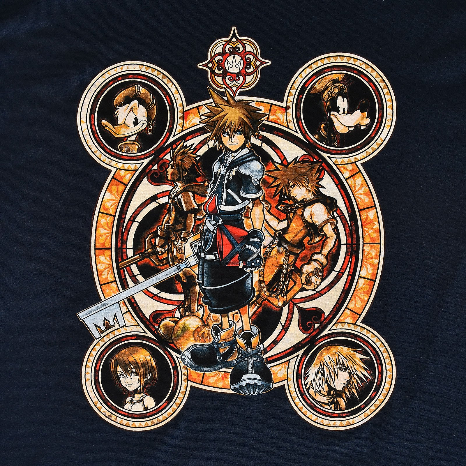 Imagen del producto Kingdom Hearts - Camiseta azul de personajes