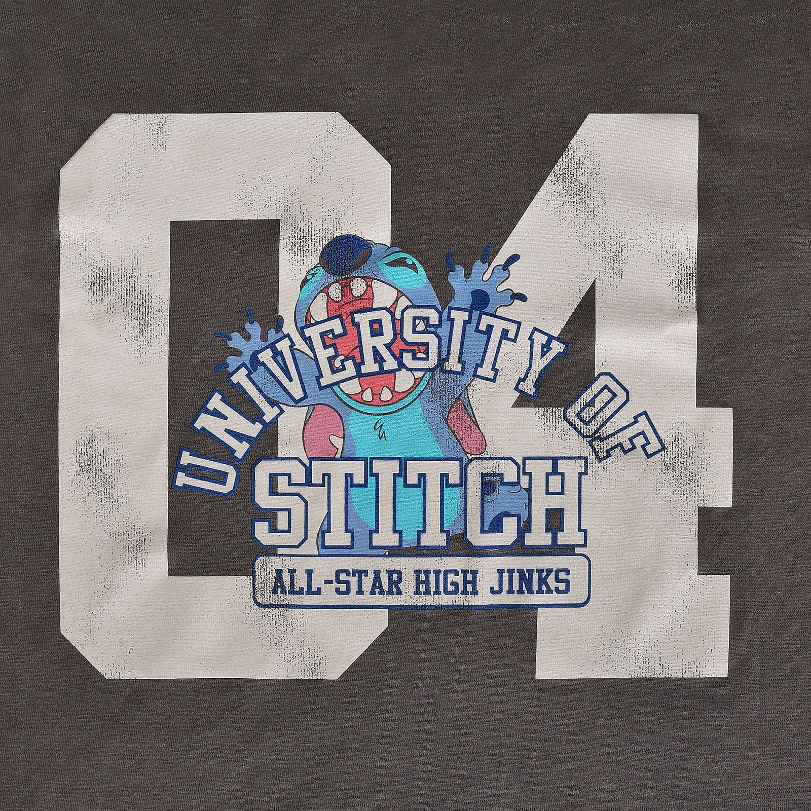 Imagen del producto Lilo & Stitch - Camiseta gris de la Universidad de Stitch