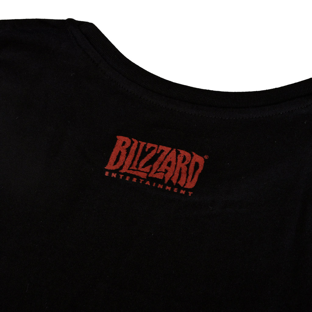 Imagen del producto World of Warcraft - Camiseta negra con logo de la Horda en spray
