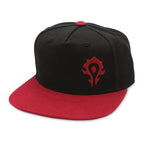 Imagen del producto World of Warcraft - Gorra Snapback con el Logo de la Horda negro-rojo