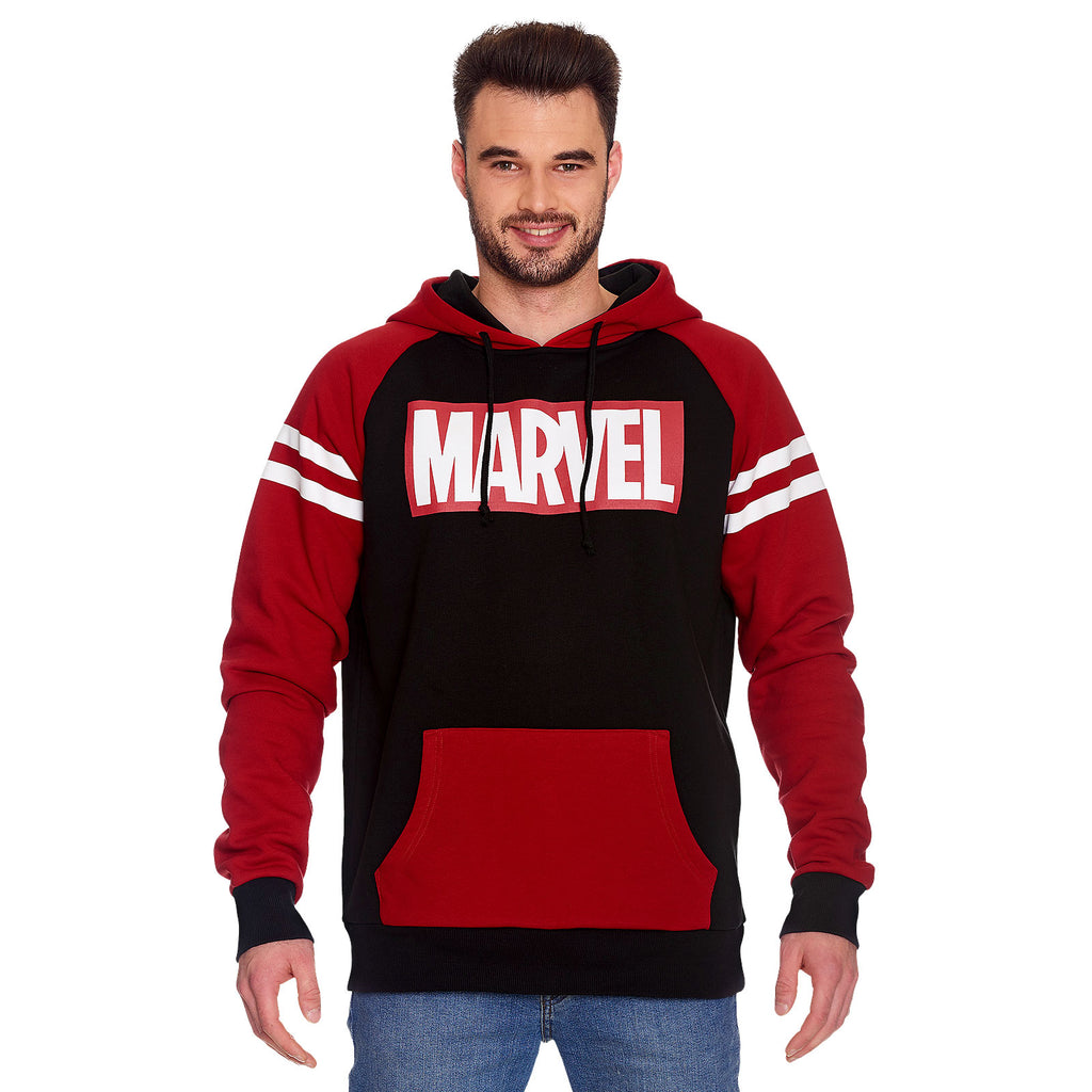 Imagen del producto Marvel - Sudadera con capucha rojo-negro