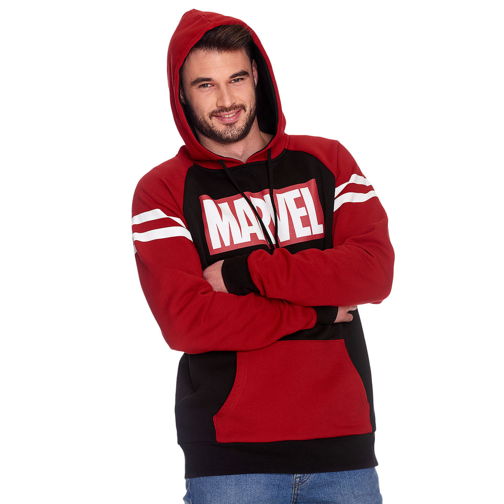 Imagen del producto Marvel - Sudadera con capucha rojo-negro