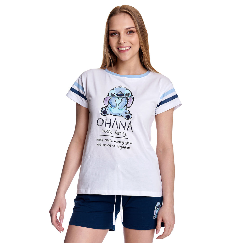 Imagen del producto Lilo & Stitch - Ohana Means Family Pijama corto para mujer