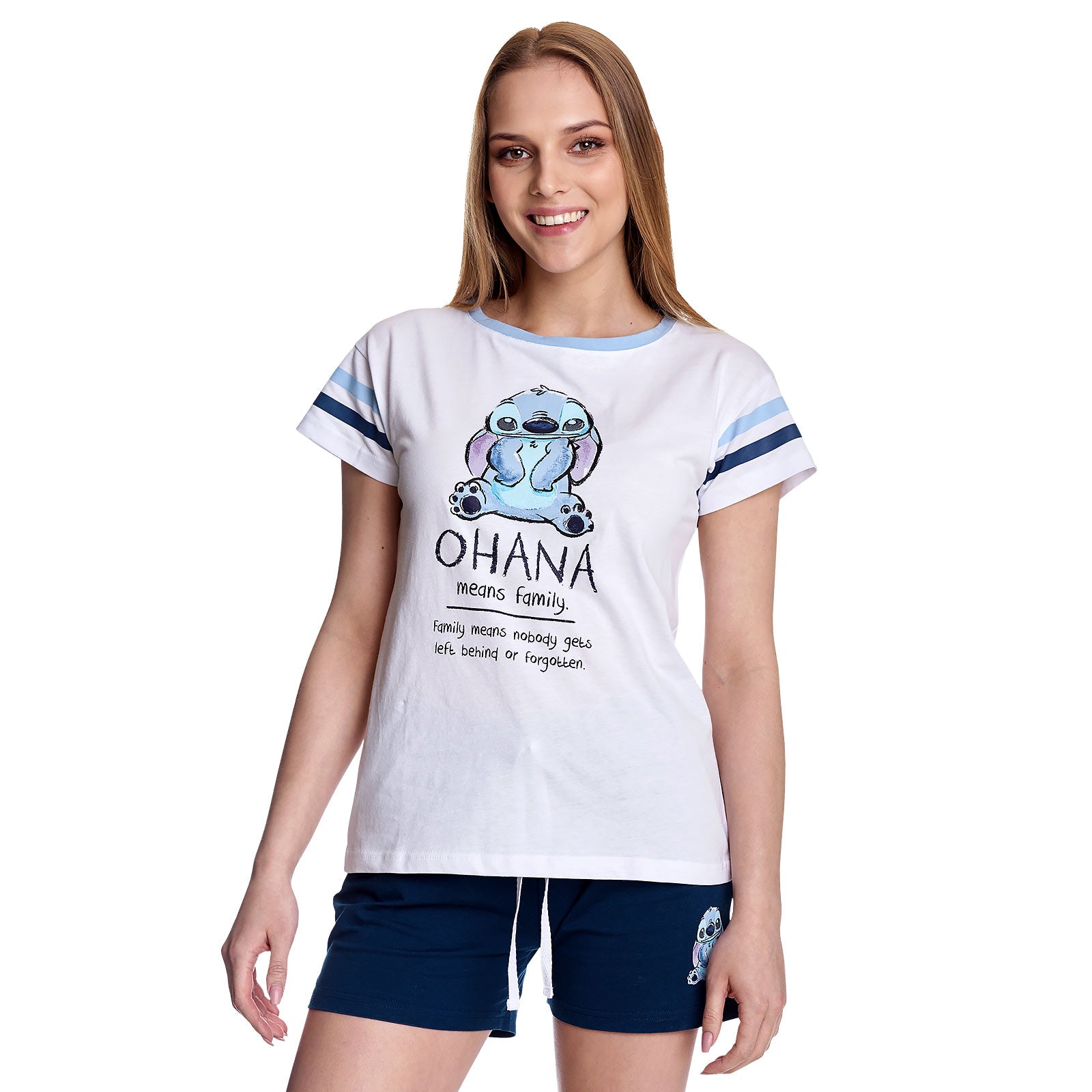Imagen del producto Lilo & Stitch - Ohana Means Family Pijama corto para mujer