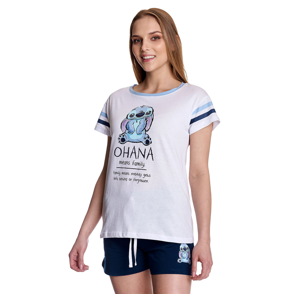 Imagen del producto Lilo & Stitch - Ohana Means Family Pijama corto para mujer