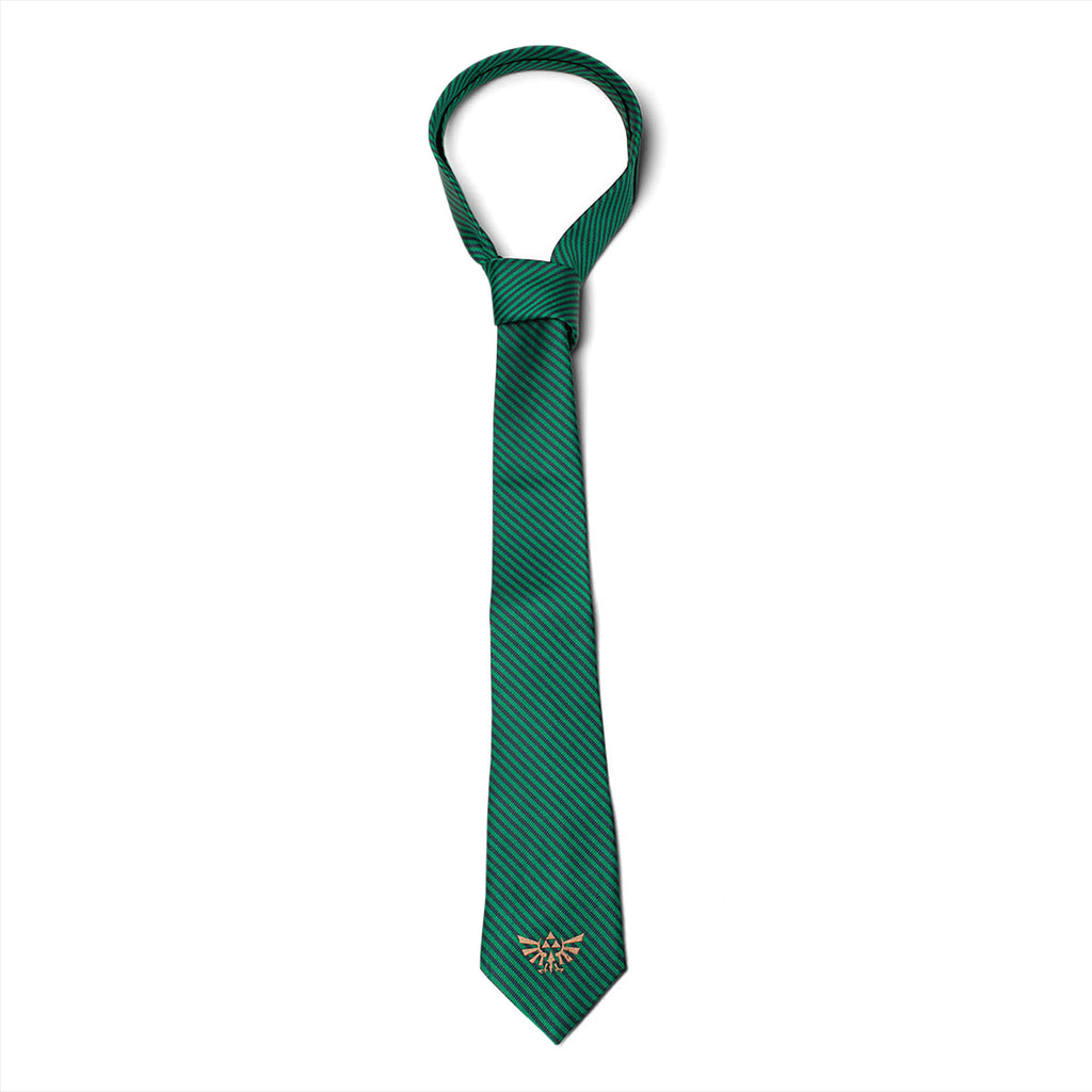 Imagen del producto Zelda - Corbata verde con logo de Hyrule