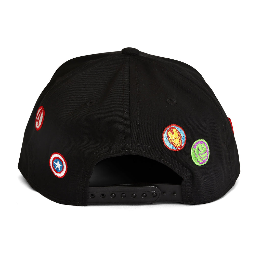 Imagen del producto Marvel - Gorra Snapback de Iconos de Héroes negra