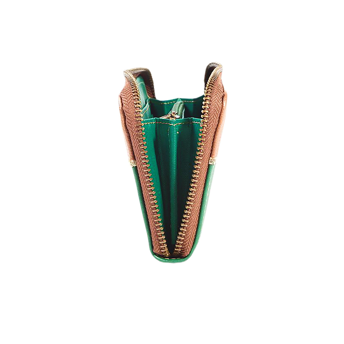 Imagen del producto Zelda - Billetera con logo de Hyrule verde-marrón