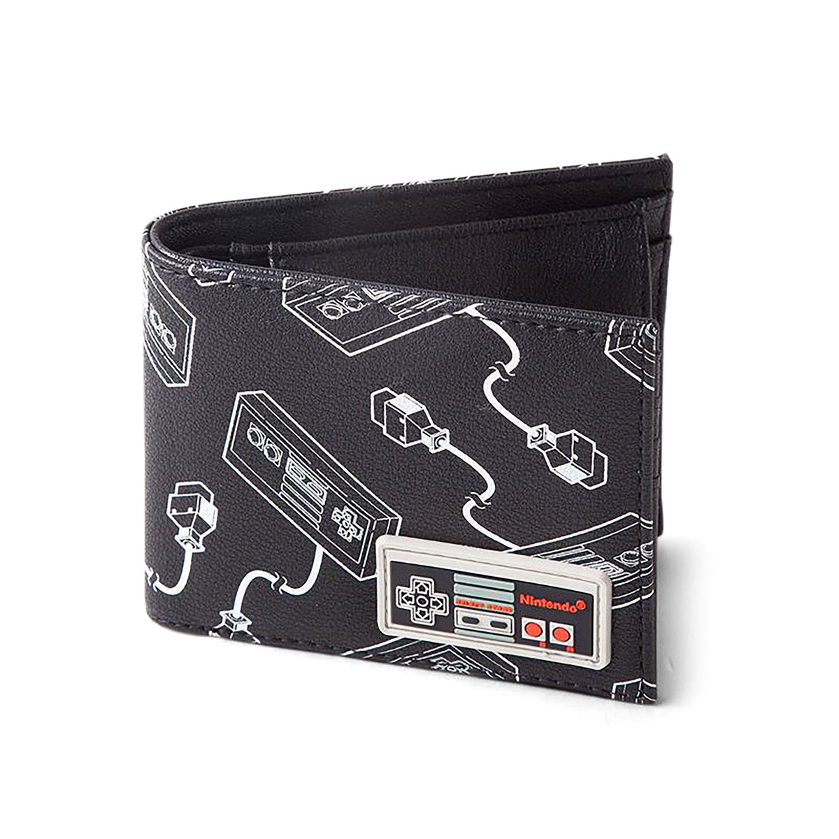 Imagen del producto Nintendo - Cartera negra de controlador NES