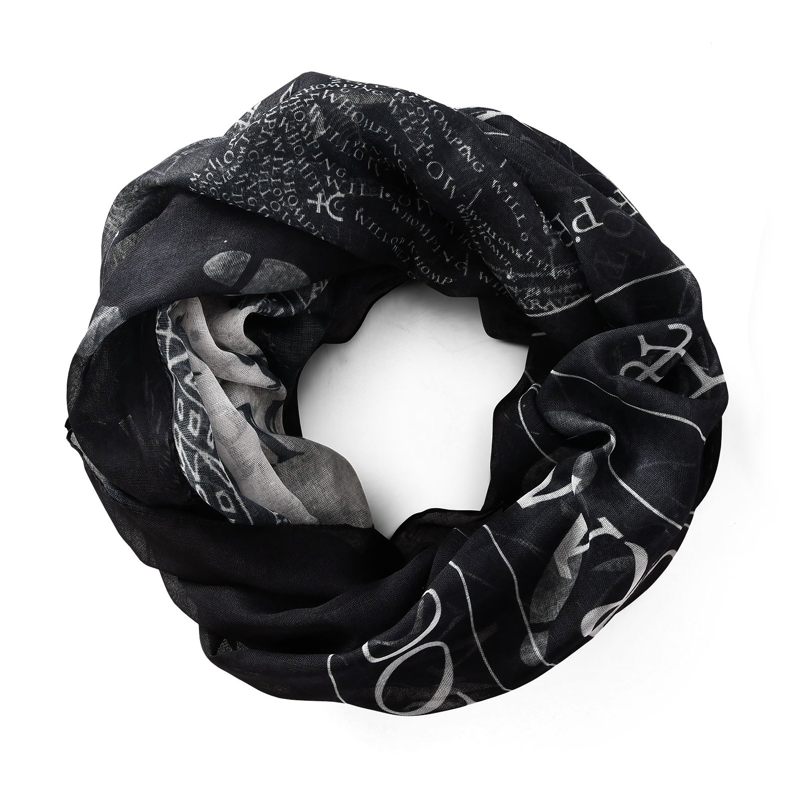 Imagen del producto Harry Potter - Mapa del Merodeador Bufanda Loop negro