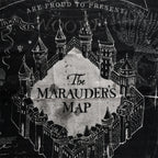 Imagen del producto Harry Potter - Mapa del Merodeador Bufanda Loop negro