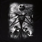 Imagen del producto Nightmare Before Christmas - Camiseta Jack Stormy Skies negra
