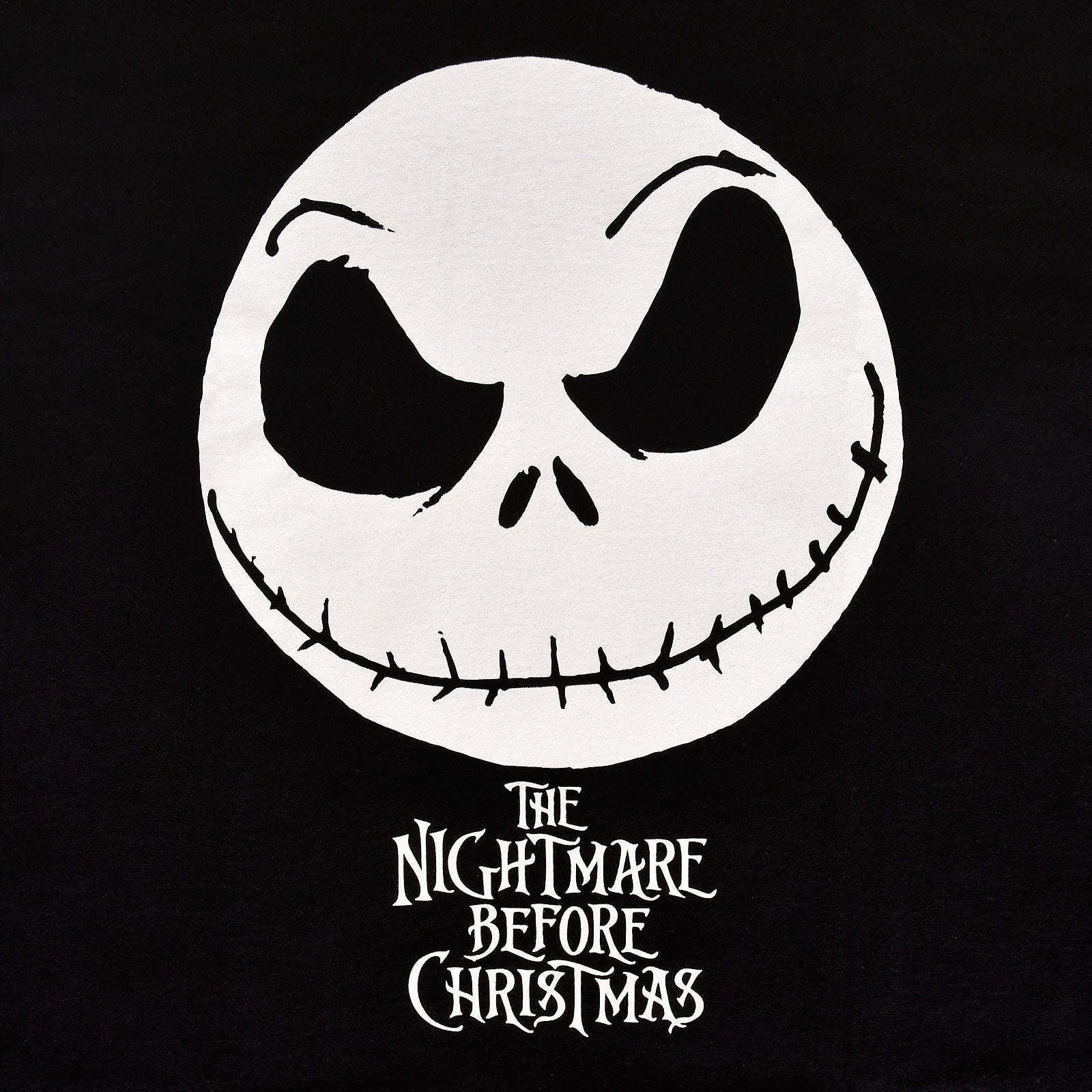 Imagen del producto Pesadilla antes de Navidad - Camiseta negra con cara de Jack