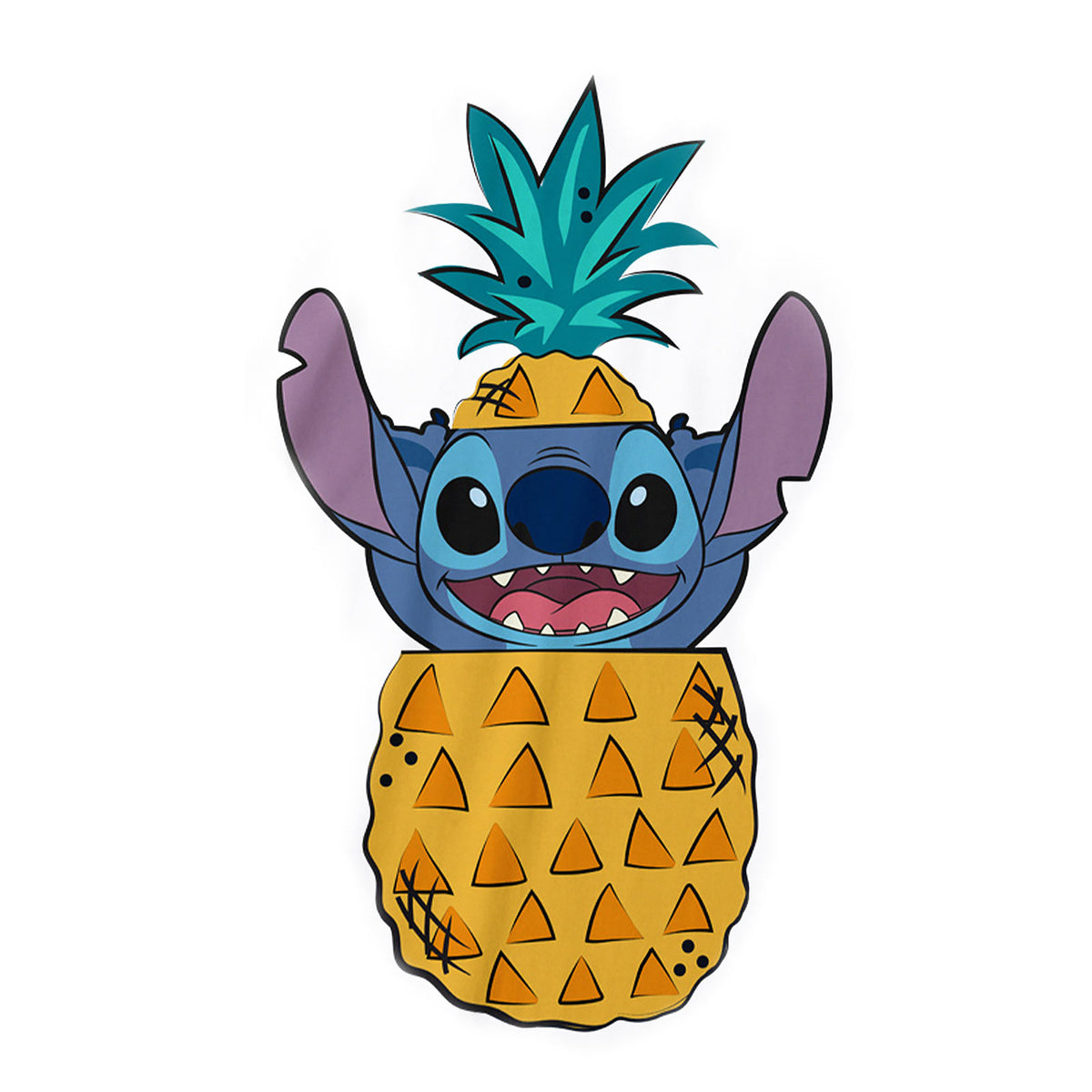 Imagen del producto Lilo & Stitch - Camiseta de Piña Stitch para Mujer Blanca