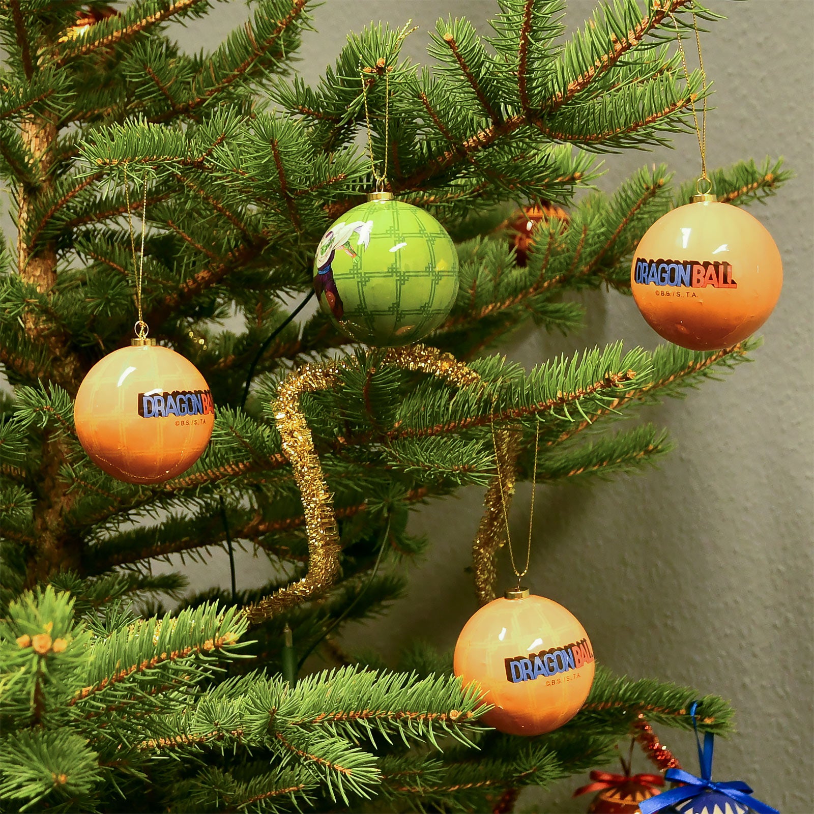 Imagen del producto Bolas de Navidad Dragon Ball 4 piezas