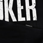 Imagen del producto Camiseta negra con logo de Joker Distressed