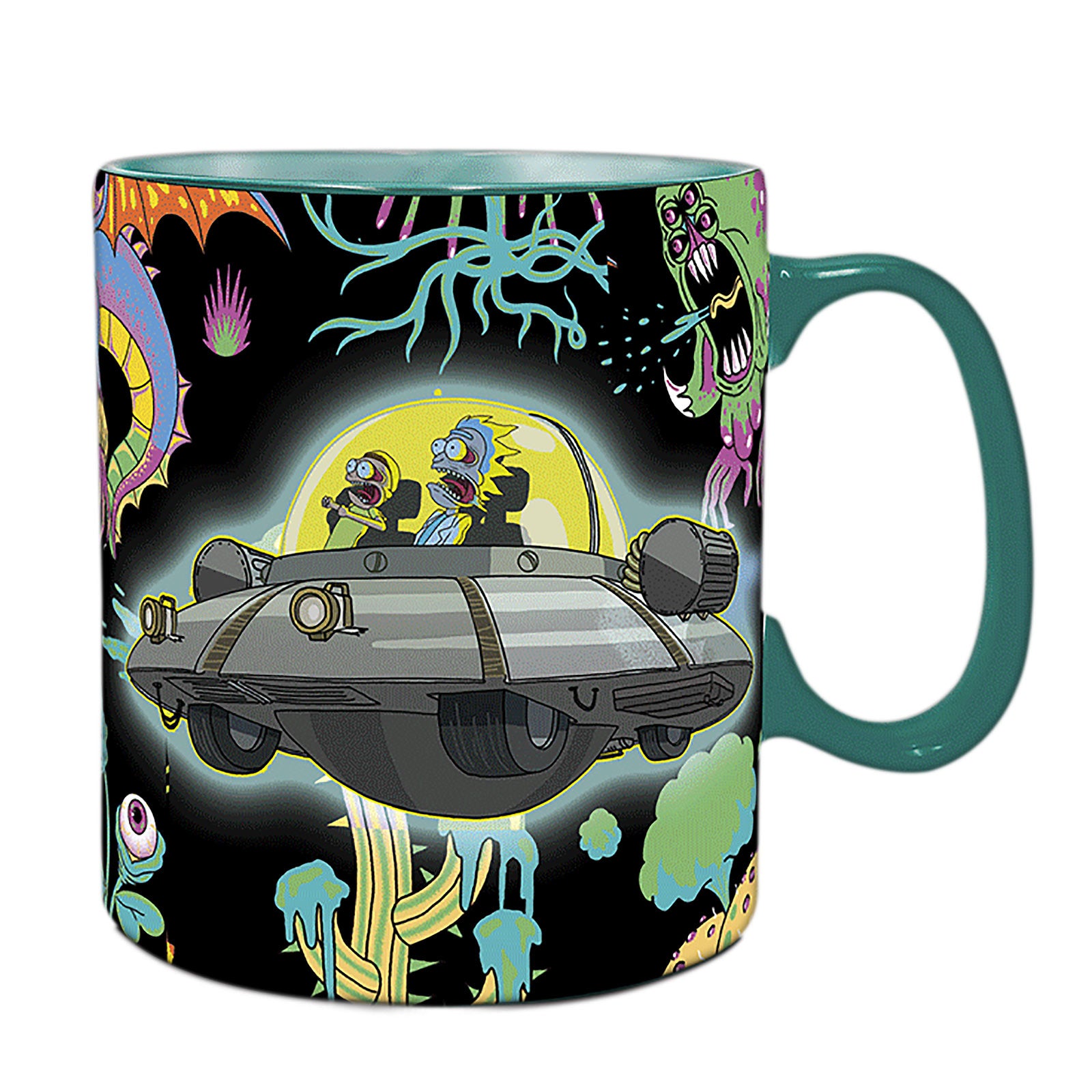 Imagen del producto Rick y Morty - Taza de efecto térmico de la nave espacial