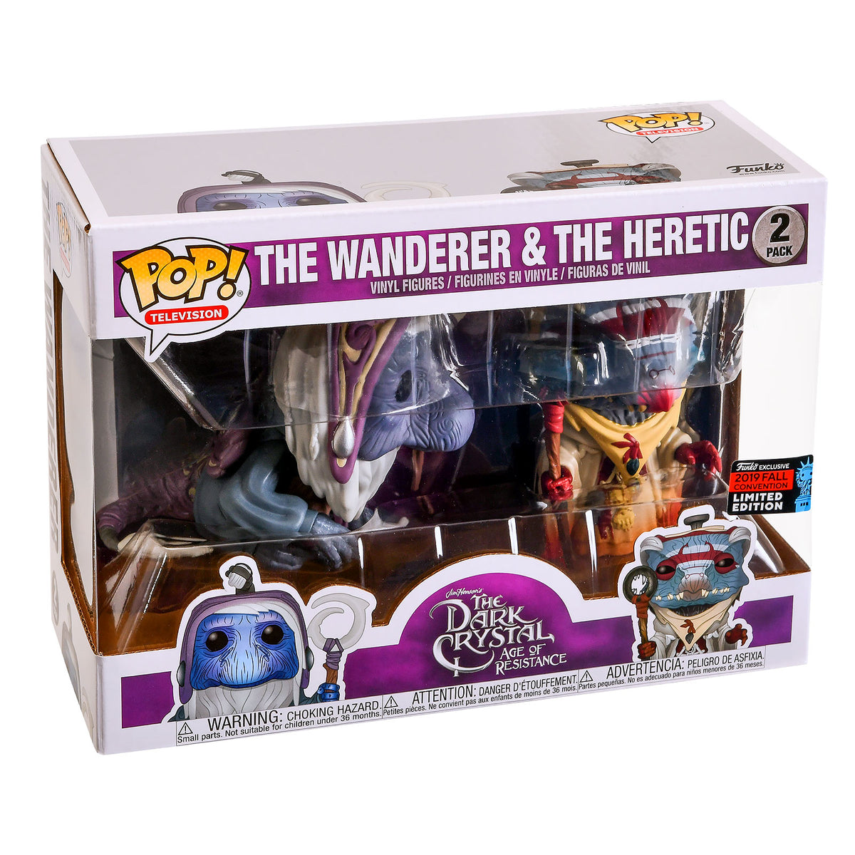 Imagen del producto El Cristal Oscuro - Hereje & Vagabundo Figuras Funko Pop