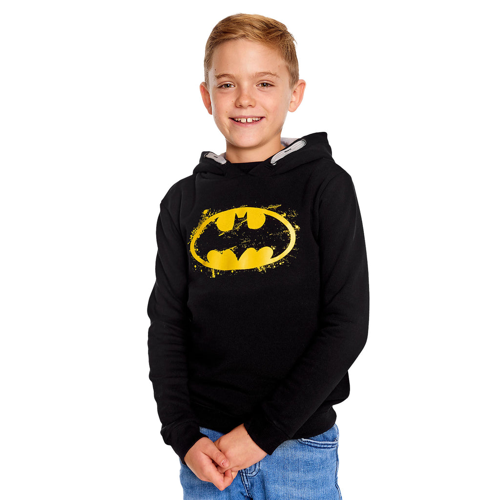 Imagen del producto Batman - Logo Sudadera con capucha para niños negra