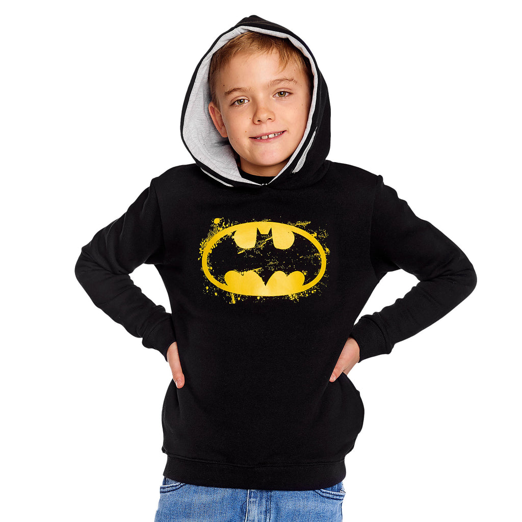 Imagen del producto Batman - Logo Sudadera con capucha para niños negra