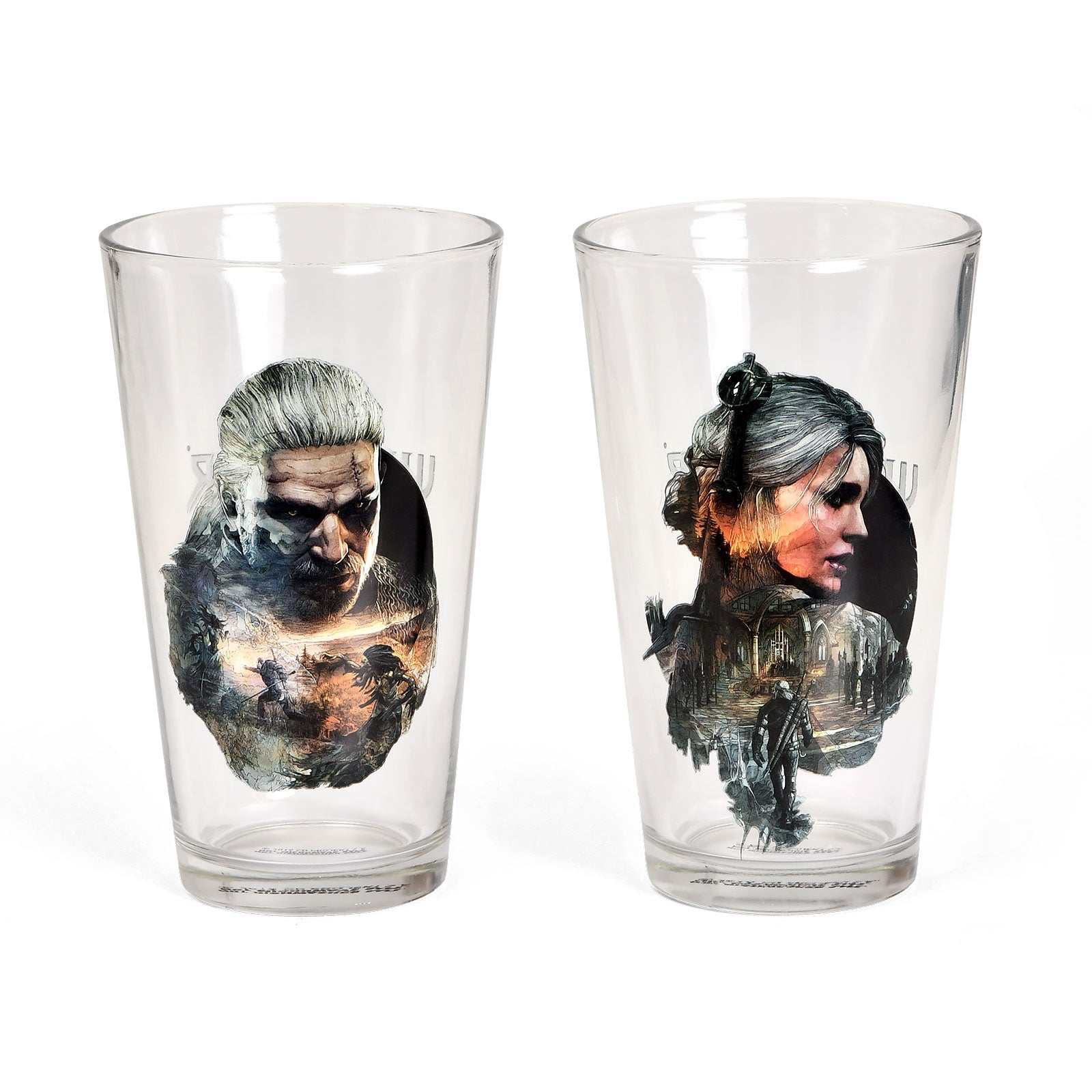 Imagen del producto Witcher - Juego de vasos Geralt & Ciri