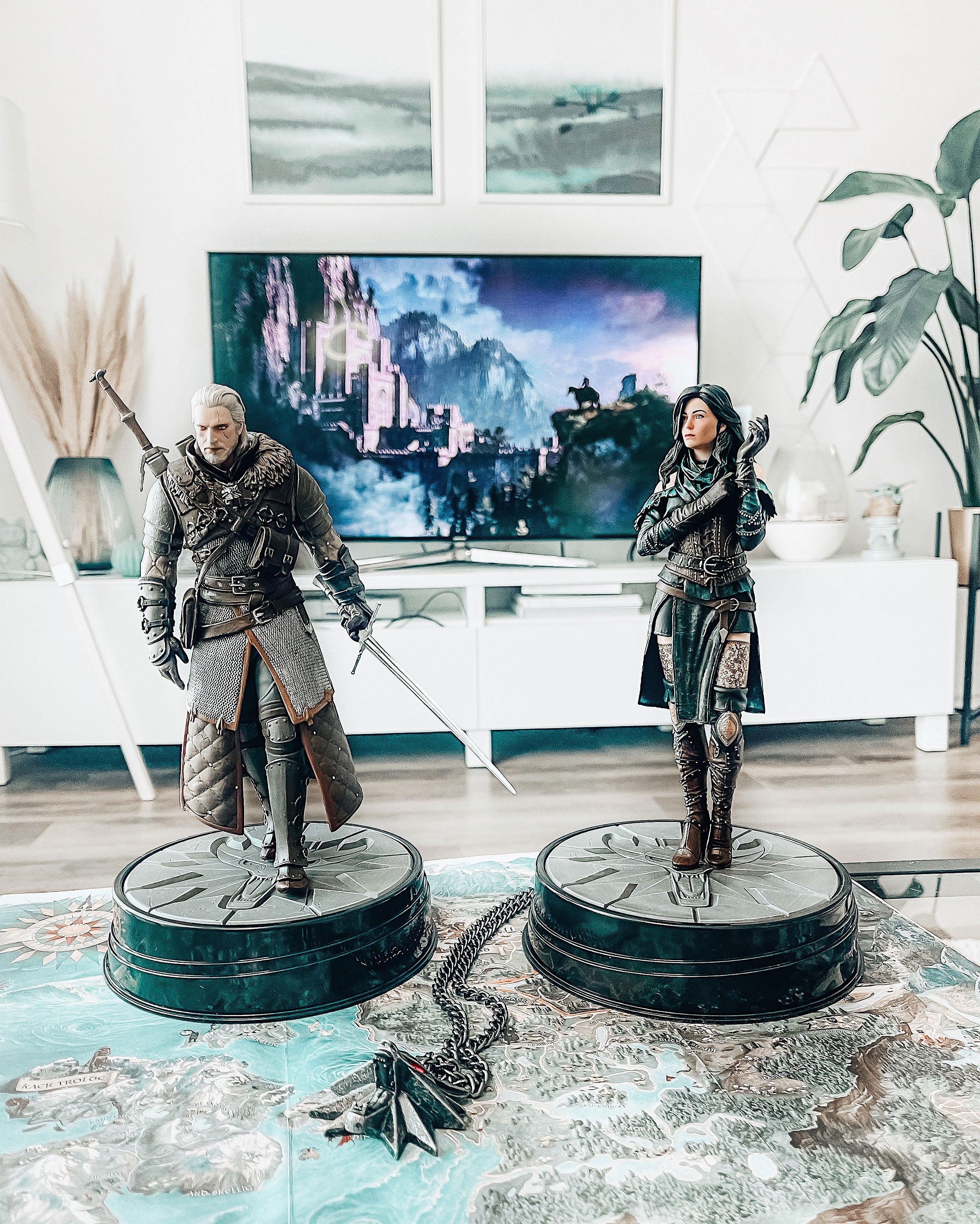 Imagen del producto Witcher - Estatua de Geralt Gran Maestro Ursine 24 cm