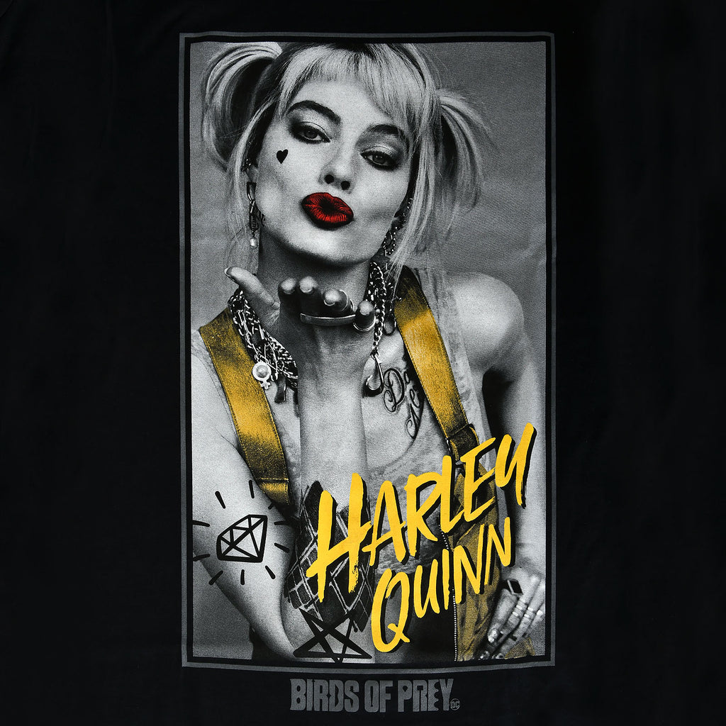 Imagen del producto Birds of Prey - Camiseta Harley Kiss negra