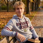Imagen del producto Harry Potter - Sudadera con capucha de la Escuela Hogwarts gris