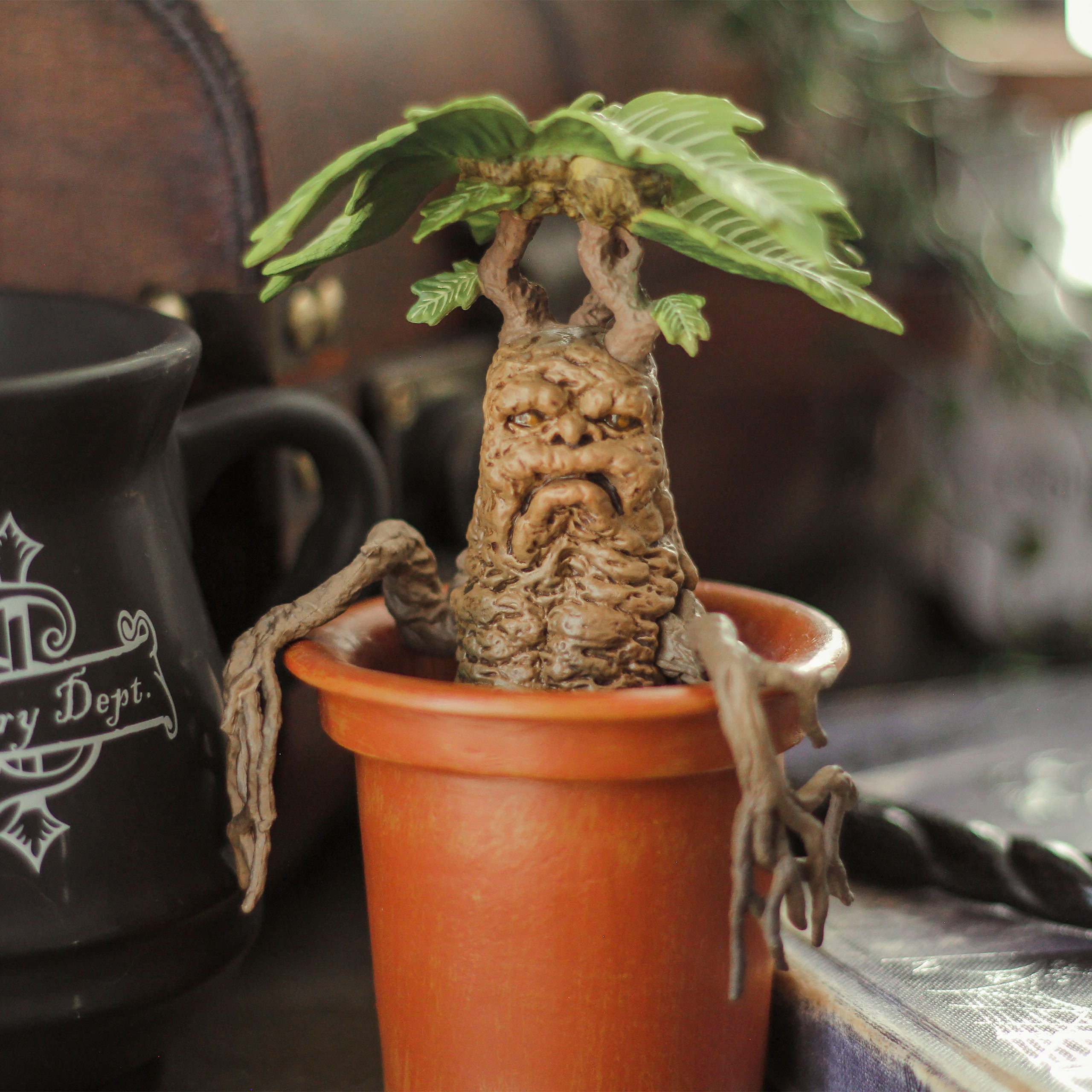 Imagen del producto Mandrágora - Figura de criaturas mágicas de Harry Potter