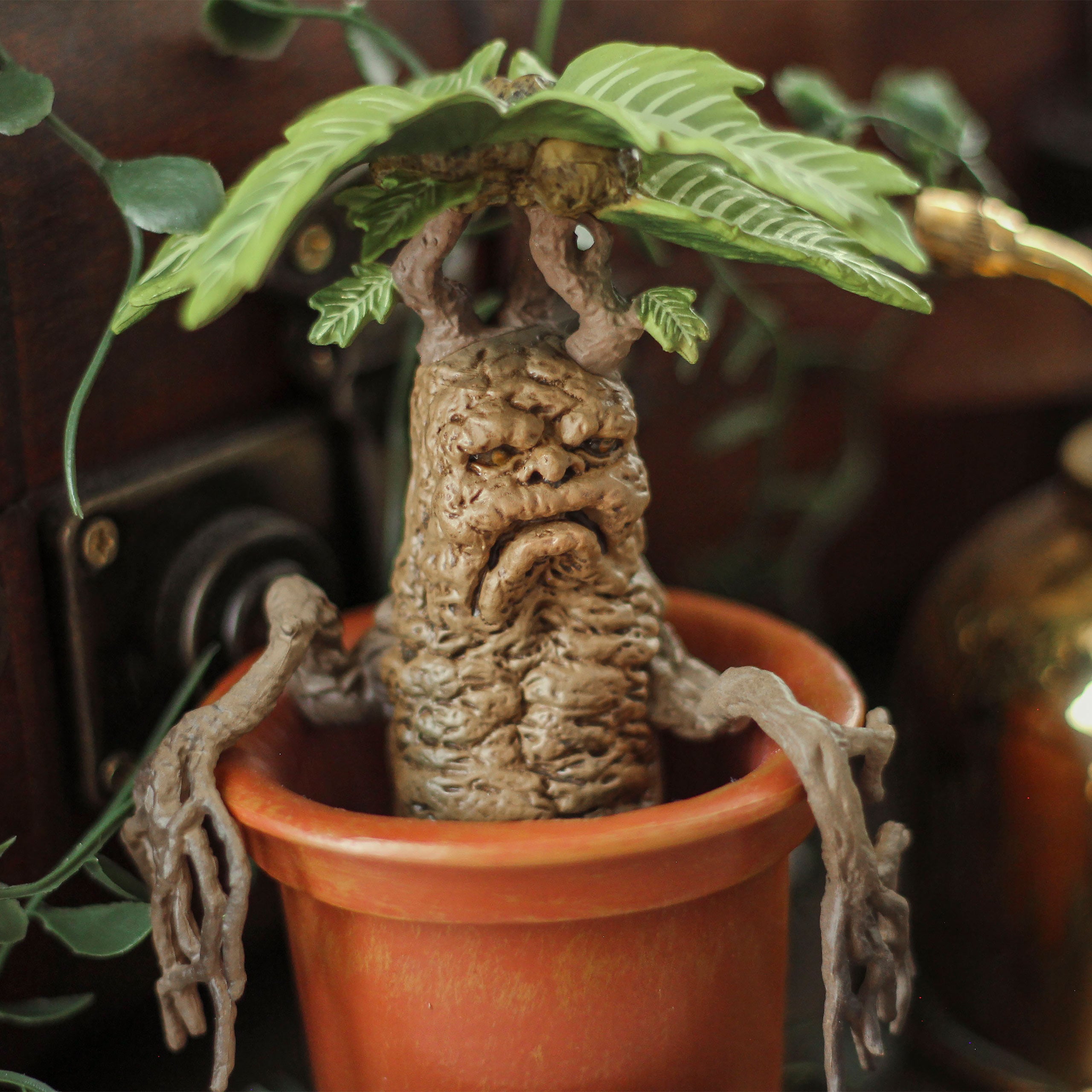 Imagen del producto Mandrágora - Figura de criaturas mágicas de Harry Potter