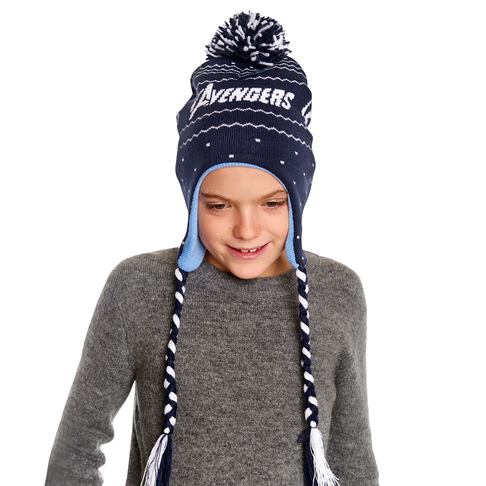 Imagen del producto Avengers - Gorro con pompones logo