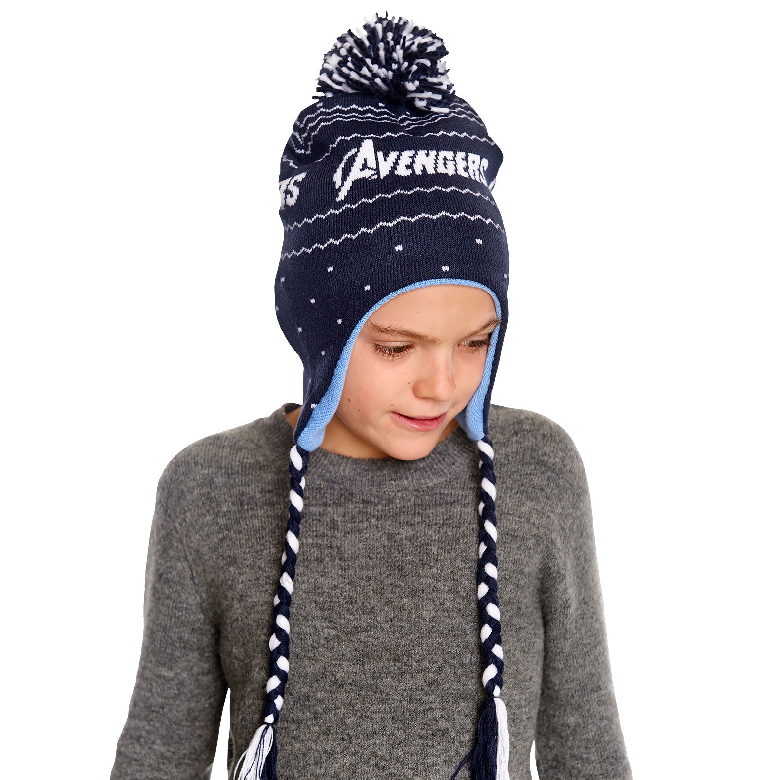 Imagen del producto Avengers - Gorro con pompones logo