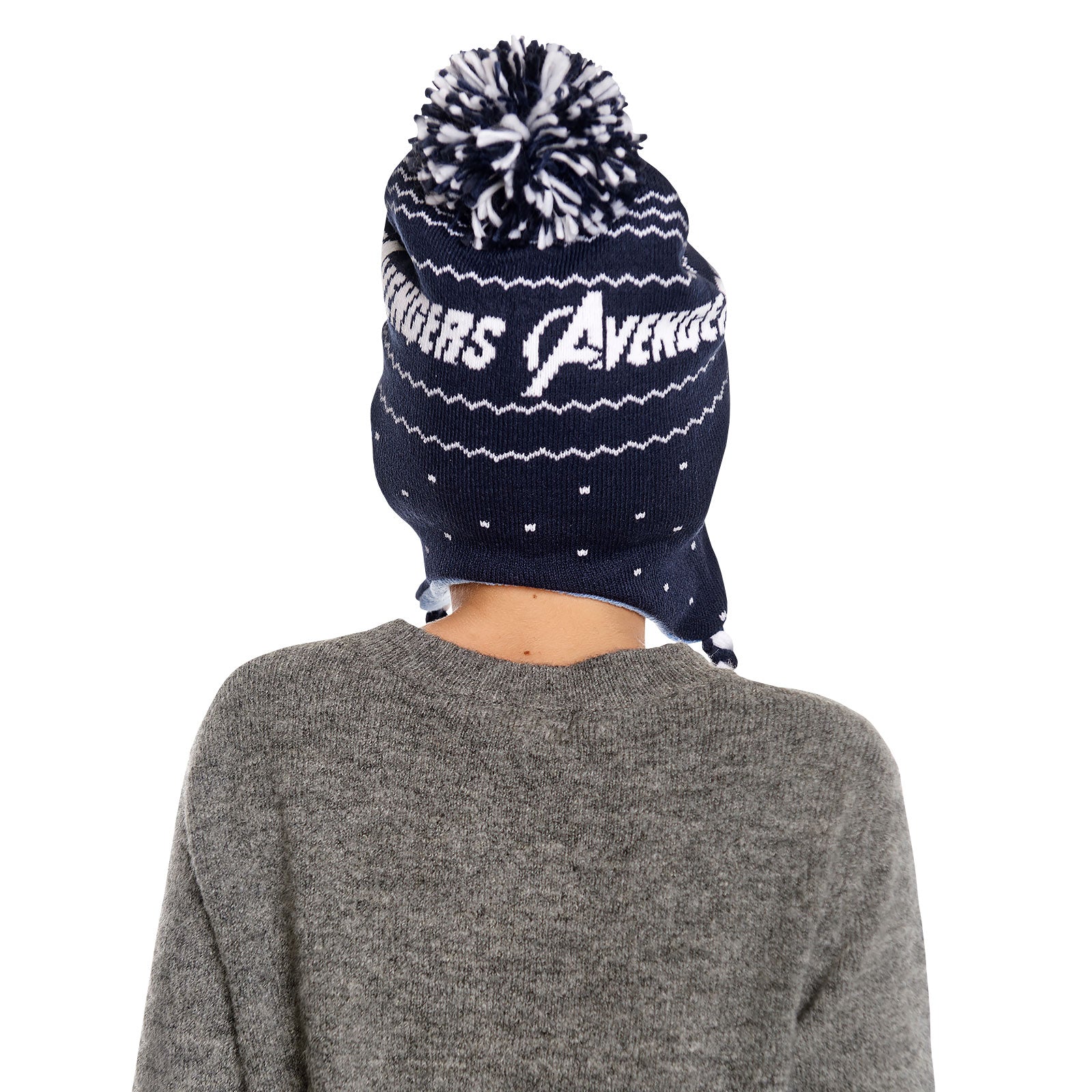 Imagen del producto Avengers - Gorro con pompones logo